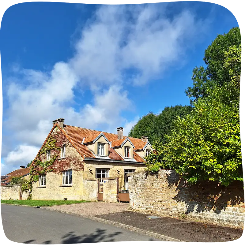 La maison de profil